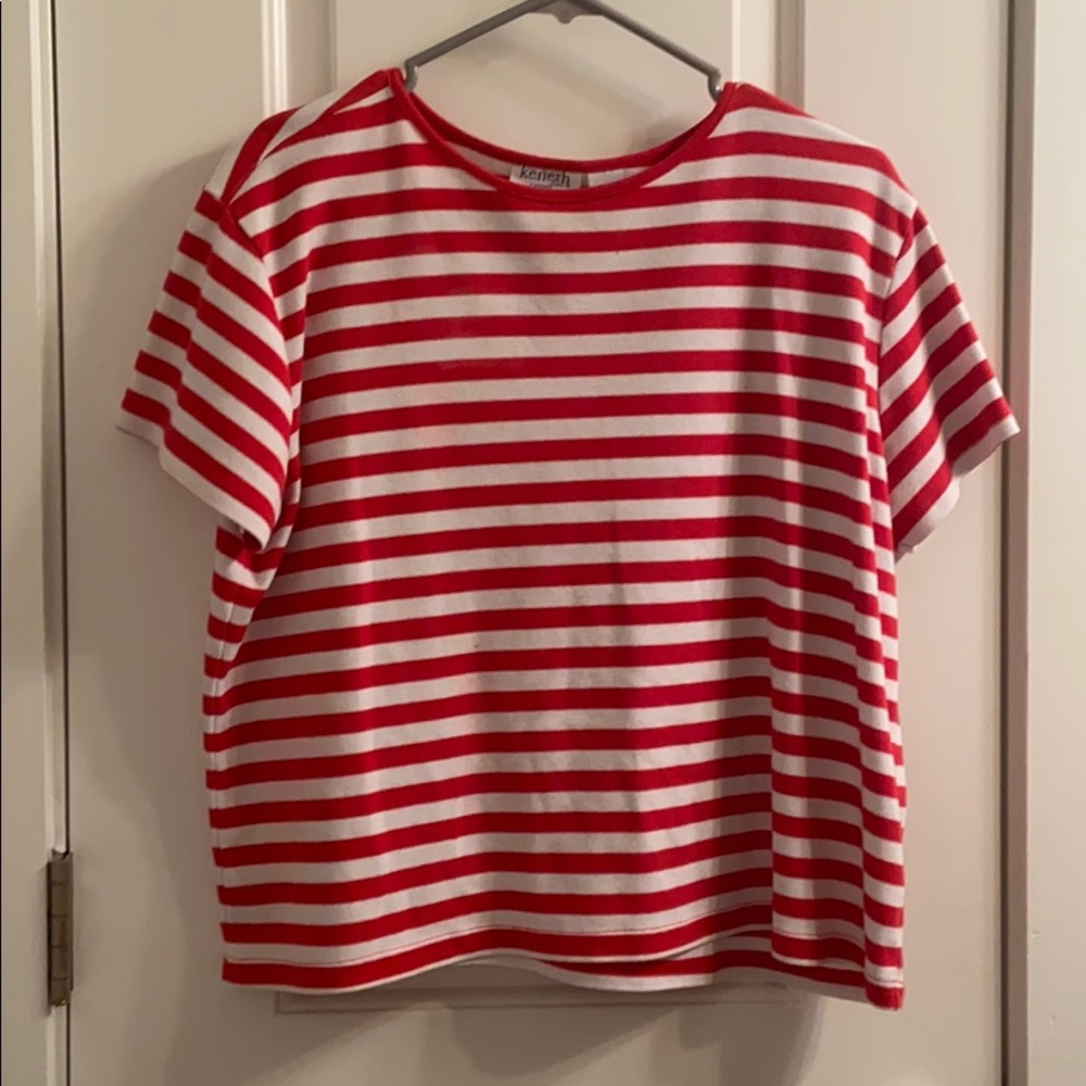 keneth too striped tee